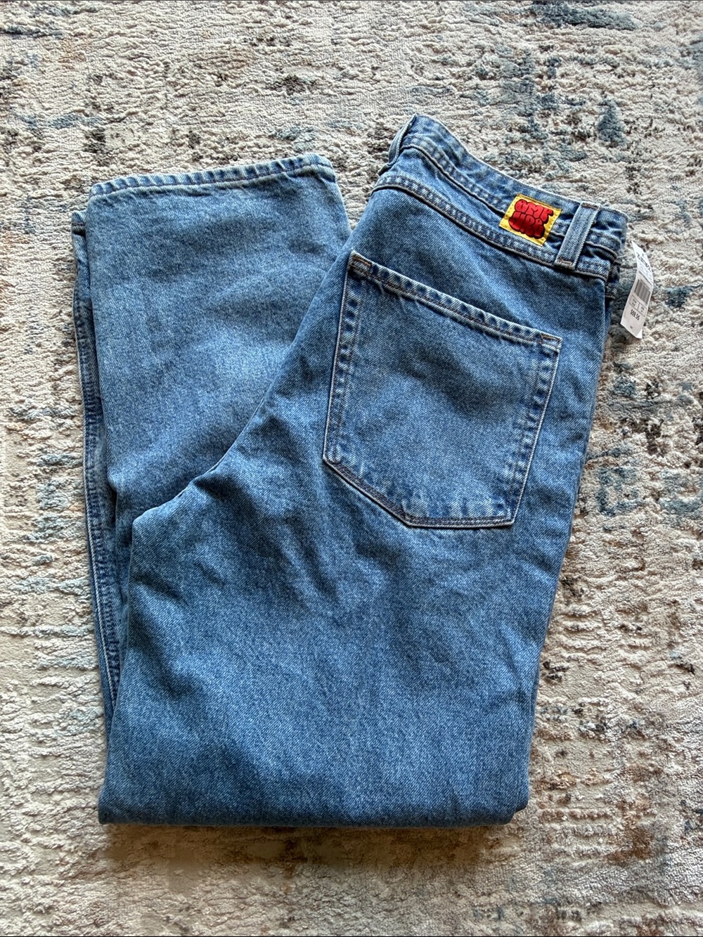 Classic Men's Blue Denim Jeans